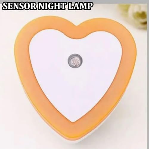 Image of fizzytech Decorative Heart LED Lights, Yellow (Pack of 2) for Home, Bedroom, Diwali, Christmas & Party Decoration (Heart Yellow Pack-2)