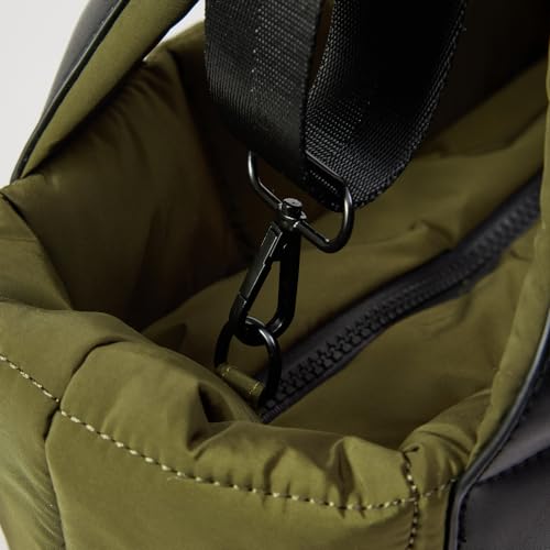 Bolso Tote acolchado con cremallera para mujer miniatura 2