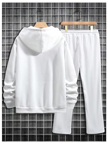 GORGLITTER Men's Graphic Track Suits 2 Piece Set Long Sleeve Hoodie and Sweatpants Set2