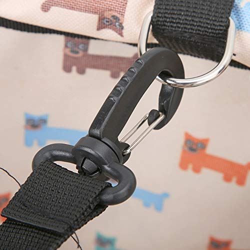 Junlucki Cesta para animais de estimação, antiderrapante, conveniente, dobrável, seguro para animais