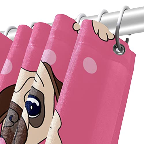 Rideau de douche carlin imperméable coloré 183x183 cm - 6