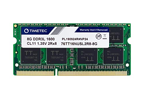 Timetec Hynix IC ノートPC用メモリ DDR3L 1600 MHz PC3 12800 1.35v 204 Pin SODIMM Laptop memory upgrade (8GB)