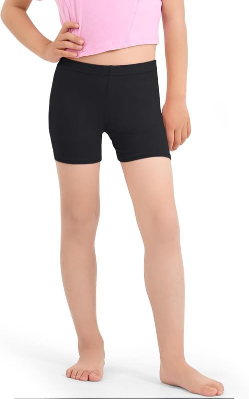KETKAR Cotton Cycling Shorts for Girl's_Pack of 3_Black (11-12 Years) - Image 3 thumbnail