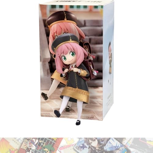 BANDAI SPIRITS Any a Forger [School Style]: 17cm Espresto Statue Figurine Bundled with 1 A.C.G. Compatible Theme Trading Card (89622) image 3