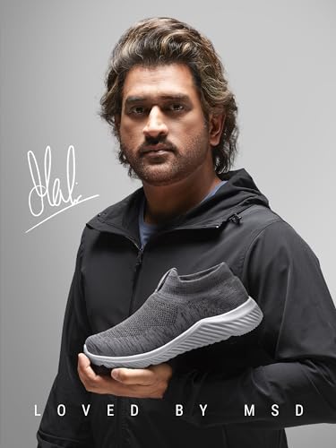 ASIAN Men's Moonwalk-01 Sports Walking,Running & Gym Shoes with Eva Sole Extra Jump Casual Slip-on Shoes for Men's & Boy's… - Image 2