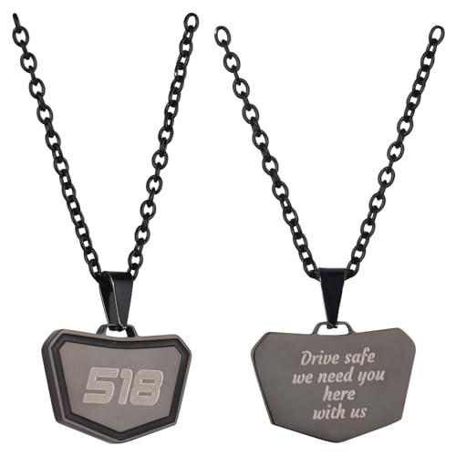 Personalized Custom Motocross Number Necklace,Dirt Bike Name Necklace Gift for Men