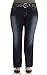 Angels Jeans Juniors Plus Size Belted Bootcut Jeans