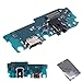 Lobishop Nappe Platine Module Connecteur Port de Charge Micro USB Réseau Prise Jack Audio de Rechange pour Samsung Galaxy A12 A125F