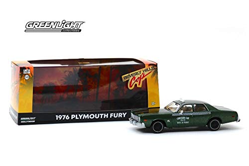 Modelo 1976 Plymouth Fury Taxi Checker Cab a escala 1:43 miniatura 2