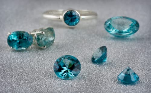 Circonita azul de 4.00 Ratti ovalada con brillo cristalino para anillos exclusivos 5