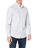  SELECTED HOMME Herren SLHSLIMSEL-Flow Shirt LS B NOOS Businesshemd, Mehrfarbig (Skyway AOP:.), Large (Herstellergröße: L)
