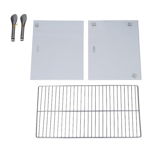 800 W, scaldavivande a 4 livelli, 30 – 85 °C, regolazione della temperatura commerciale, per hamburger, pizza, pane, pollo arrosto
