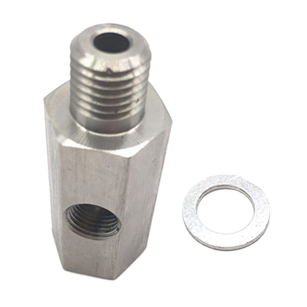 Adattatore Sensore Pressione Olio - NPT 1/8 Femmina A M12x1.5, Per Motori GM LS - Foto 6