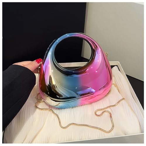 Image of Acrylic Handbags for Women Cute Acrylic Clutch Small Unique Purse Trendy Metal Evening Bag for Party Cocktail