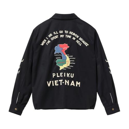 [Tailor Toyo] �e�[���[���m �x�g�W���� �x�g�i���}�b�v 1960�N�㒆�� �W���P�b�g �� �� �� Mid 1960s Style Cotton Vietnam Jacket VIETNAM MAP TT15892