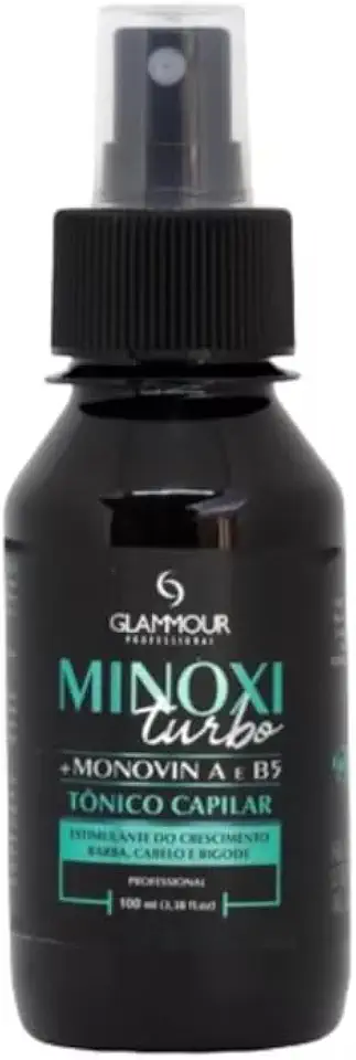 Minoxi Turbo 100ml Tônico Capilar Tratamento Antiqueda e Crescimento Cabelo Barba e Bigode Potente | Fórmula Profissional para Homens e Mulheres