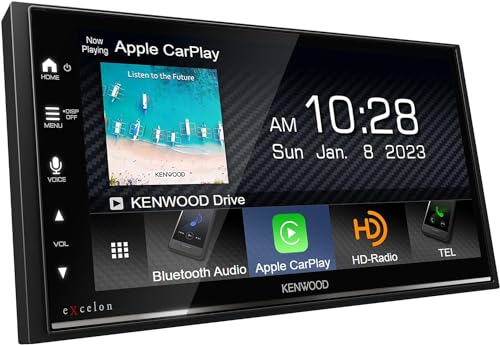 Kenwood DMX809S Radio para Auto con Pantalla Táctil 6.8" miniatura 3