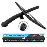 WTI Rear Wiper Arm Blade Set Compatible With Jeep Commander 2006-2010 SUV Rear Windshield Window Wiper Kits Assembly New Replacement Accessories Parts 5174877AA
