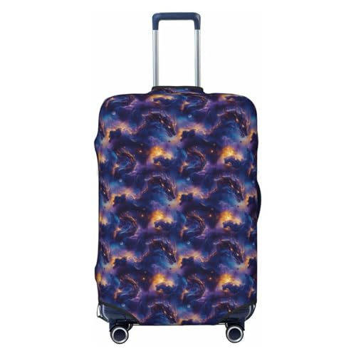 Luggage Cover Protector - Purple Sky Dragon Print Suitcase Covers for Luggage Fit 29-32 Inch Suitcase