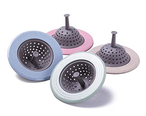 Set de 4 coladores de silicona para fregadero 4.5 pulgadas miniatura 2