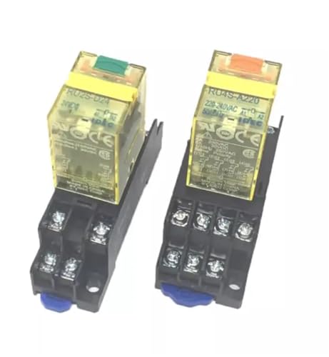 Relais intermédiaire 10A évitez les surcharges de circuit RU2S-D24 robuste