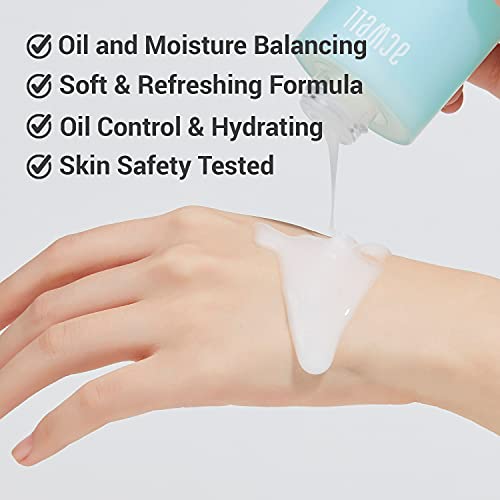 Acwell Real Aqua Balancing Hydrating And Soothing Face Lotion 4.7 Fl.oz. - Sebum Control And Ph Balancing For Oily And Sensitive Skin, Calms Acne And Blemishes #TOP2