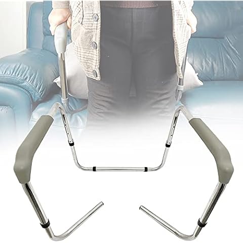 MESINURS Mobility Stand Lift Rail Aid - Couch, Chair, Sofa Grab Bar Standing Assist Supports for Elderly Disabled Handicap Cover