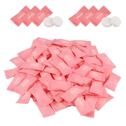 Toalla Comprimida Desechable 200 Piezas Mini Toallas de Cara Comprimidas Mini Pañuelos Forma de Moneda para Viajes, Hogar, Actividades al Aire Libre