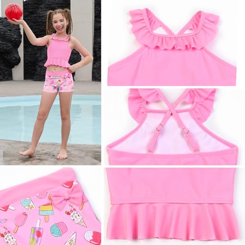 Image of CHILDRENSTAR Little Girls Tankini Swimsuit 2 Pieces Bathing Suit for Kids