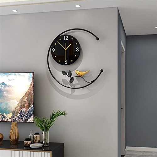 Horloges murales décoratives légères et modernes pour art mural - 2
