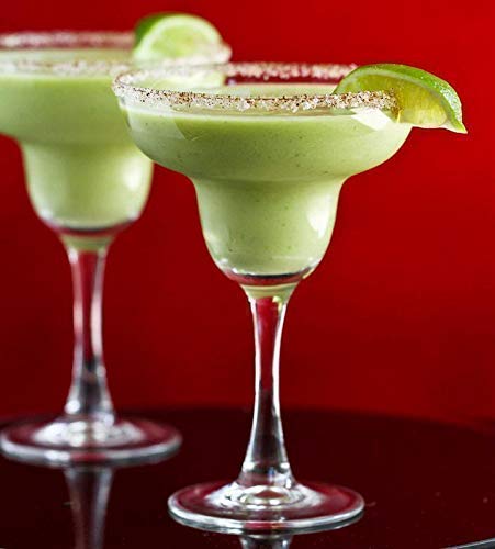 KAHAAN Margarita Glasses Set of 2 - Margarita Cocktail Glasses 200 ml - Clear Daiquiri Glasses for Parties - Classic Cocktail Drinking Glasses for Frozen Drinks, Clear. 4