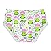 Joisal Cute Green Frogs Pink Mushroom Toddler Underwear Floral 4t Cotton Panties Little Girl Pattern Kids Undies Briefs