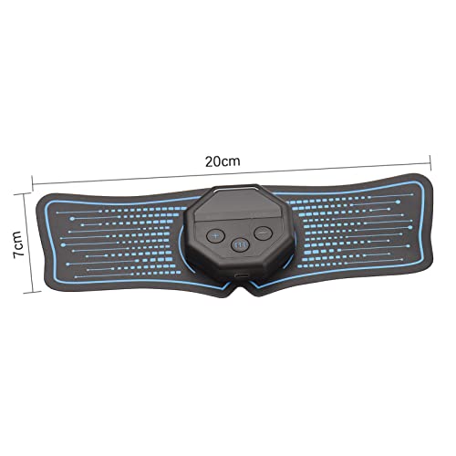 ZEYUAN Estimulador muscular de braço abdominal Toner abdominal Arm Muscle Trainer 10 modos 20 níveis
