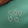 kkjoy 5Pcs Hollow Nevada Map Pendant Charms for Jewelry Making and Crafting, Stainless Steel Mini Charm Craft Supplies Accessories for DIY Bracelet Necklace Earrings #2