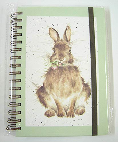 Wrendale rigides à spirale A5 ordinateur portable - Lapin Cover