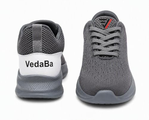 Image of Unisex Kids Sports Shoes | Lightweight Lace-Up Sneakers | Breathable Mesh Upper | Cushioned Sole | Comfortable Walking Running Casual Shoes for Boys & Girls