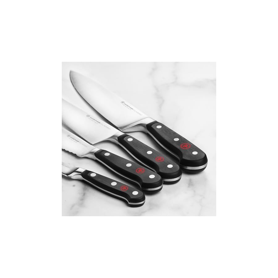 Wusthof Classic 5 Piece In-Drawer Knife Block Set