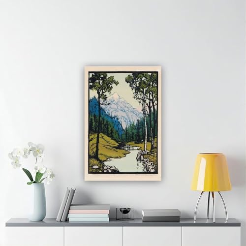 Impression sur toile Serenity pour apaiser un espace de travail stressant 30cm - 6