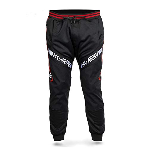 Hk Army Trk Jogger Paintball Pants - Skulls Red - Large #TOP3