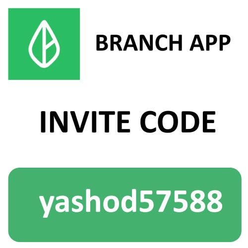 Branch App Invite Code &ldquo;yashod57588&rdquo; &ndash; Get ₹300 Cashback cover art