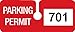 Brady 96295 4 3/4" Width x 2"Height, Vinyl, Red Rearview Mirror Hanging Tags (100 Tags)