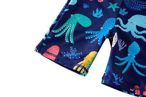Image of UMELOK Boys' Rash Guard Swim Set