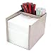 Co-Rect Stainless Steel Square Napkin Holder, 6.5" by 5.5" by 4.5", Chrome
