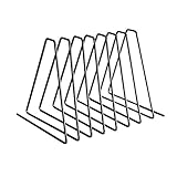 Künstlerisches Design --- Avantgardistisches Designkonzept, nordischer Stil, einfach und großzügig. Das einzigartige geometrische Design zeigt abstrakte Schönheit, ist hierarchischer und bequemer für die Aufbewahrung. Nach einem hochwertigen Sprühlackierprozess sieht es sehr künstlerisch aus und bietet Ihnen eine geschmackvolle Büro-Lernatmosphäre.