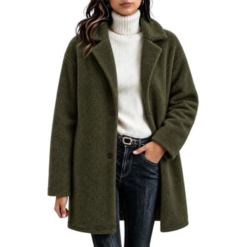 Women Plaid Hooded Cardigan, Drawstring Button Down Knit Sweater Jumper