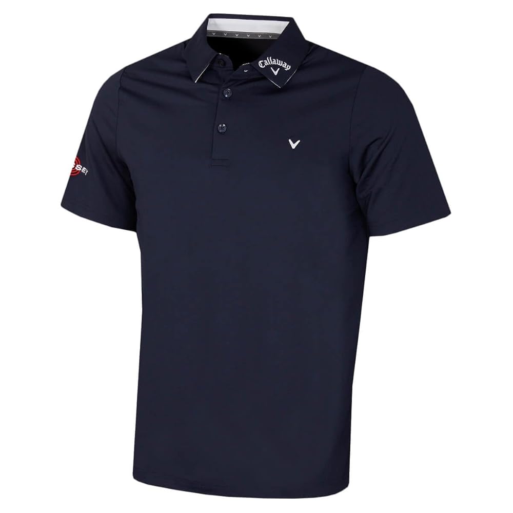 Callaway + CLUBHAUS S/S Polo ブラック　黒　M Callaway + CLUBHAUS S/S Polo ブラック黒M