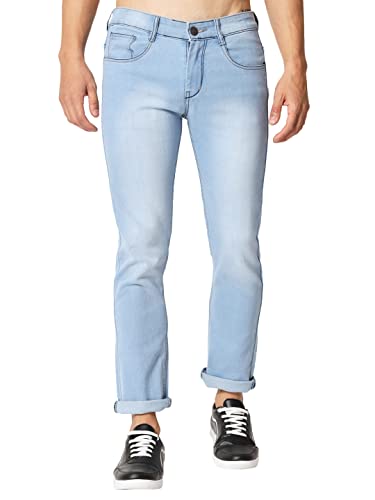Image of RAGZO Jeans Pant for Men Slim Fit Stretchable Casual Look Breathable Fabric