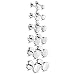 Charisma Stainless Steel Stud Earrings Ear Plugs Tunnel Screw Back Stud Earrings for Mens Womens