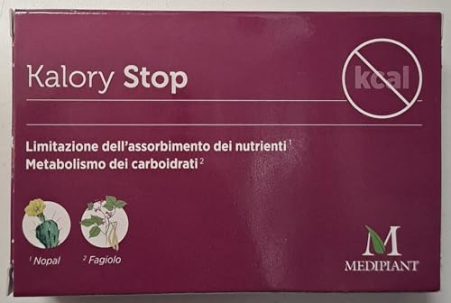 Mediplant, Kalory Stop 15 compresse, limitazione dell'assorbimento dei nutrienti e metabolismo dei carboidrati