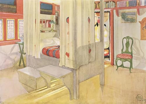 Chambre Parentale Triste ? Toile Peinture Carl Larsson Illuminera l'Espace